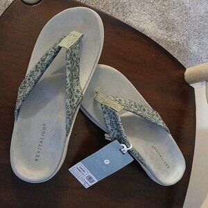 Revitalign Orthotic Memory Foam Thong Sandals